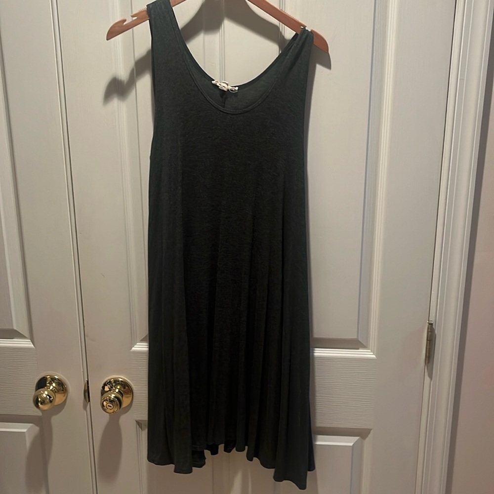 Grey Charcoal Dress